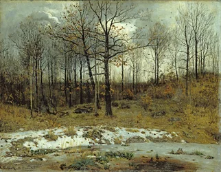 Last Snow at Weimar, 1889